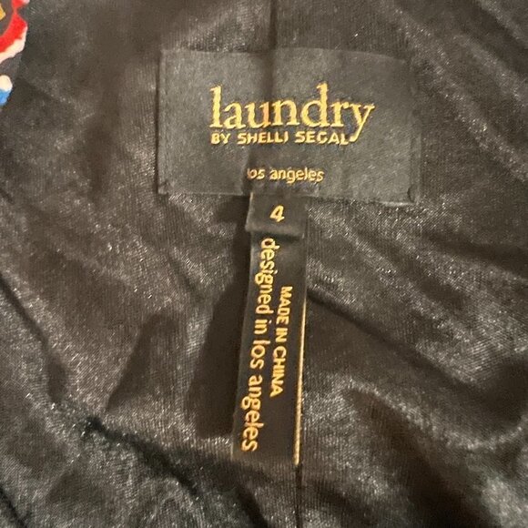 Laundry By Shelli Segal Geometric Print Stretch Jersey Dress - Picture 9 of 11